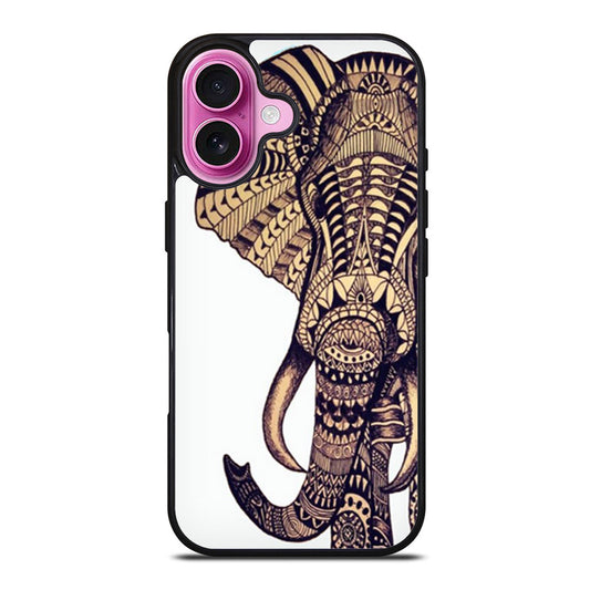 Aztec Elephant Tribal Ornate iPhone Case Cover