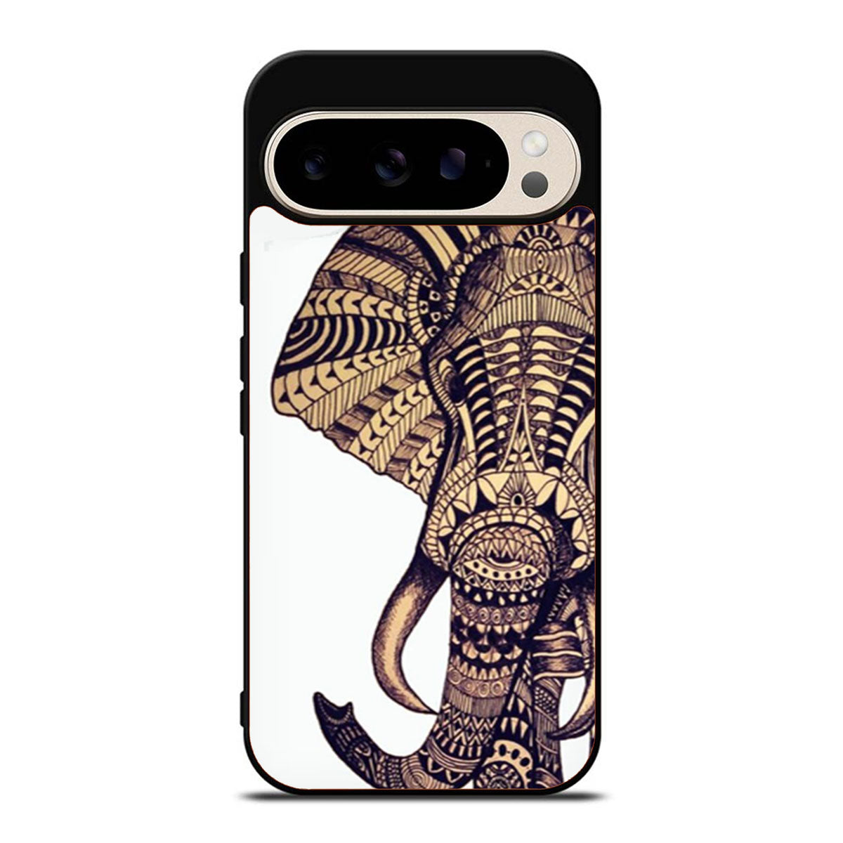 Aztec Elephant Tribal Ornate Google Pixel 9 Pro Case
