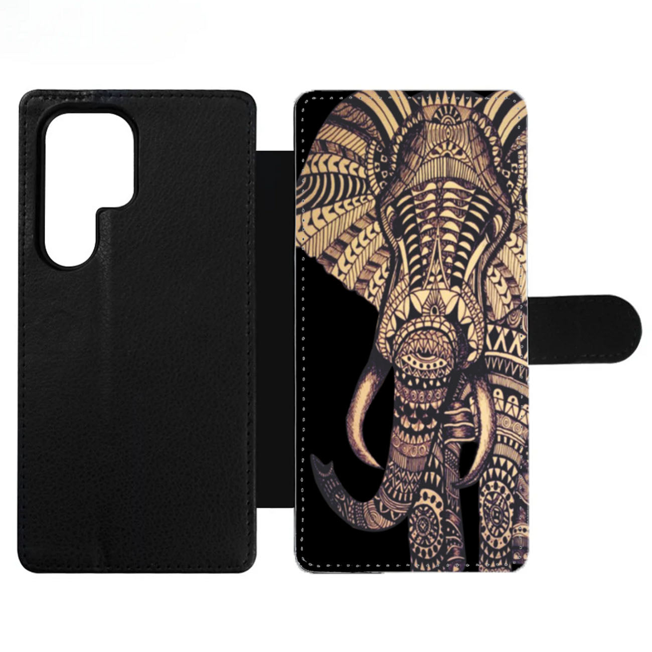 Aztec Elephant Wallet Samsung Case