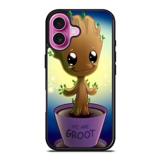 BABY GROOT IN POT GUARDIAN OF THE GALAXY iPhone Case Cover