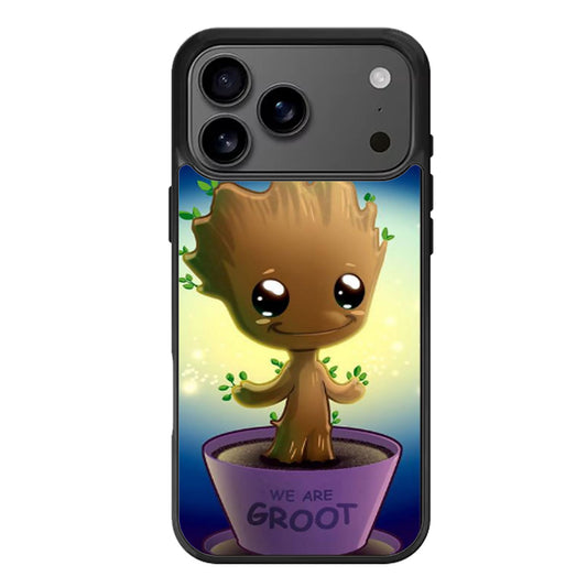 BABY GROOT IN POT GUARDIAN OF THE GALAXY iPhone 17 Pro Max Case