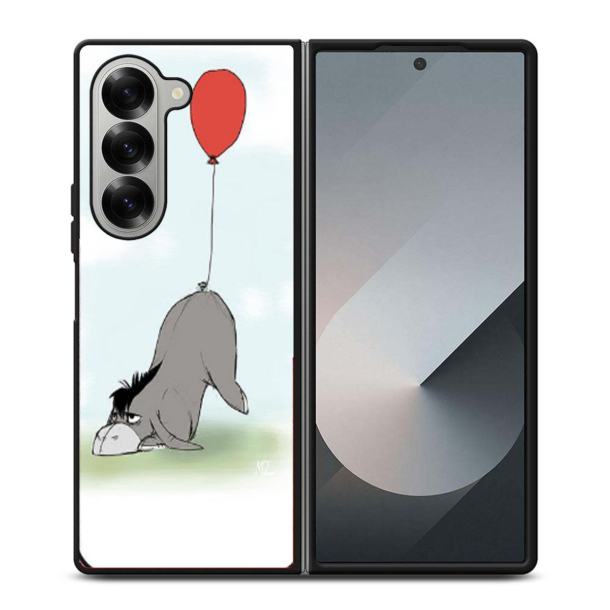 BALLOON EEYORE DONKEY Samsung Z Fold 6 Case