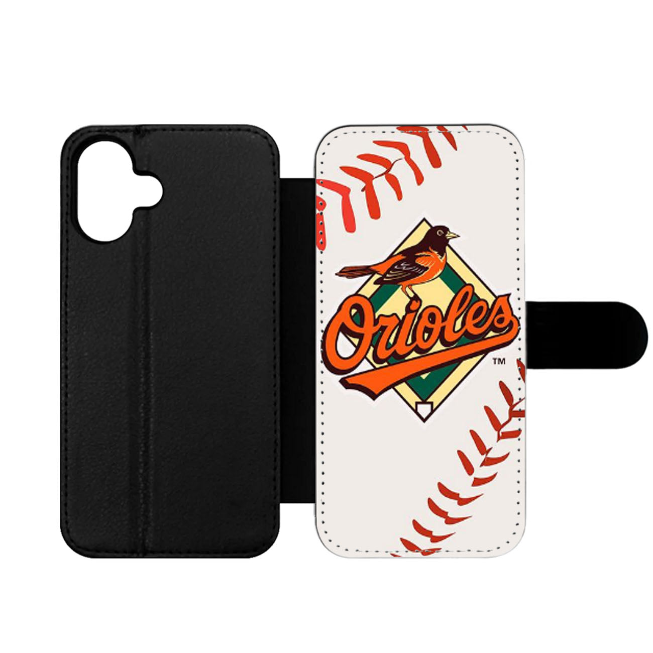 BALTIMORE ORIOLES BASEBALL Wallet iPhone Case