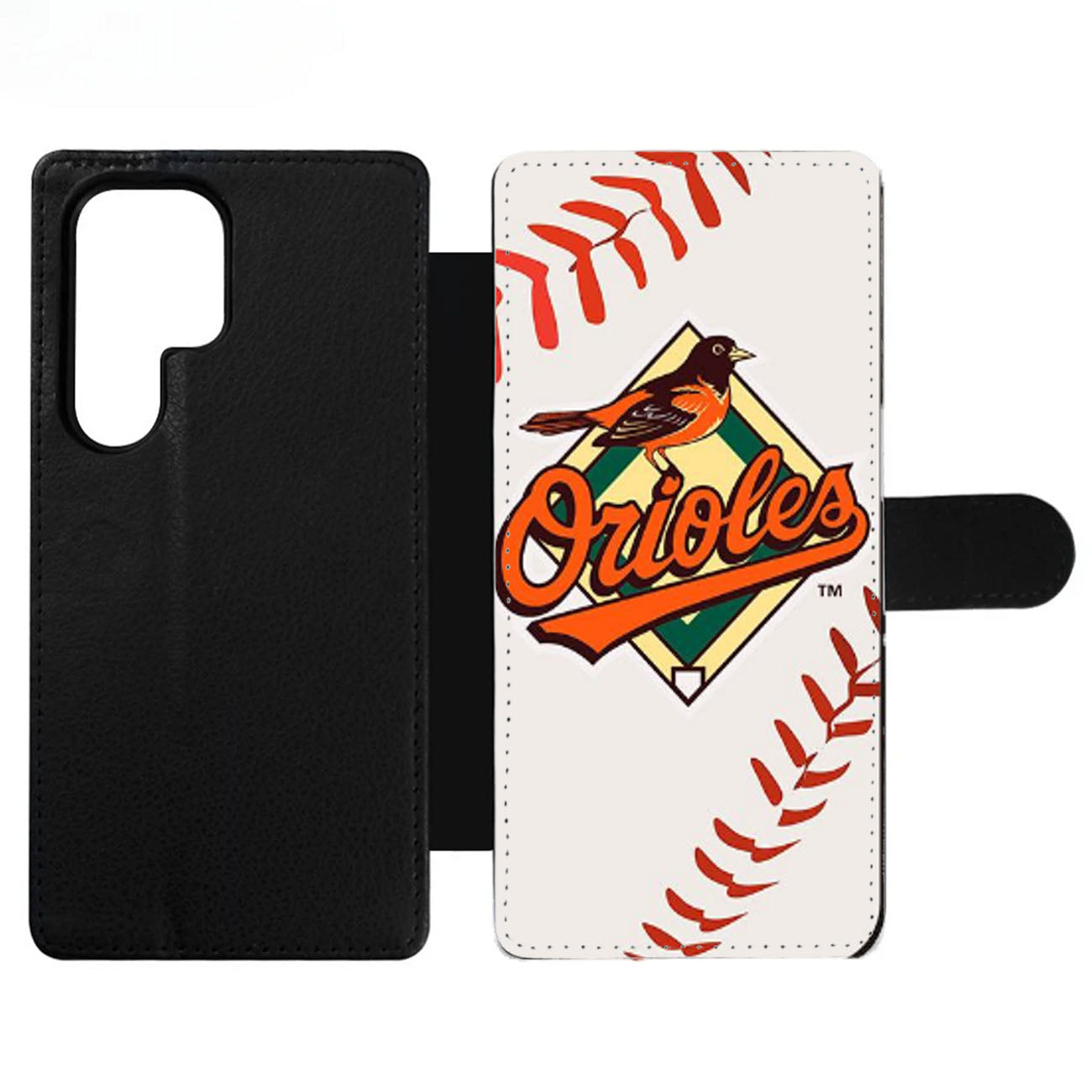 BALTIMORE ORIOLES BASEBALL Wallet Samsung Case