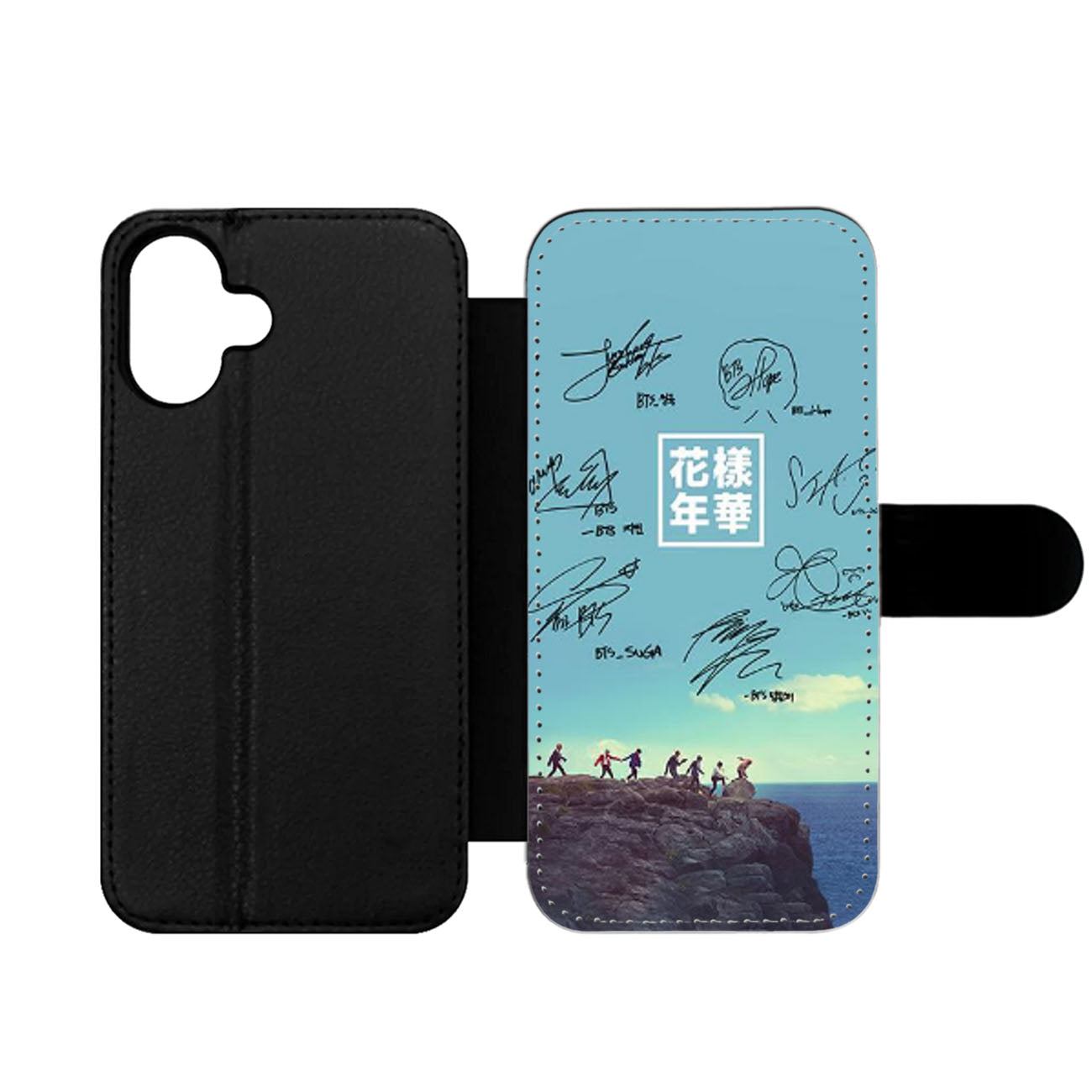 BANGTAN BOYS BTS SIGNATURE TWO Wallet iPhone Case
