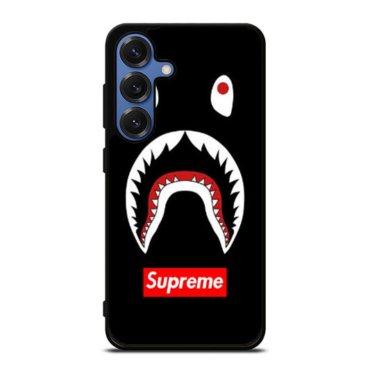 BAPE CAMO SHARK SUPREME BLACK Samsung S25 Ultra Case