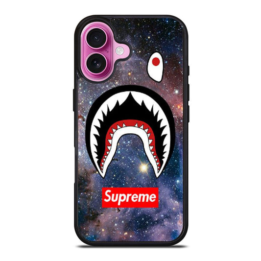 BAPE CAMO SHARK SUPREME NEBULA iPhone Case Cover