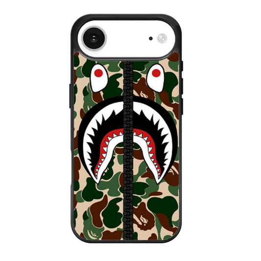 BAPE SHARK CAMO ZIP iPhone Air Case