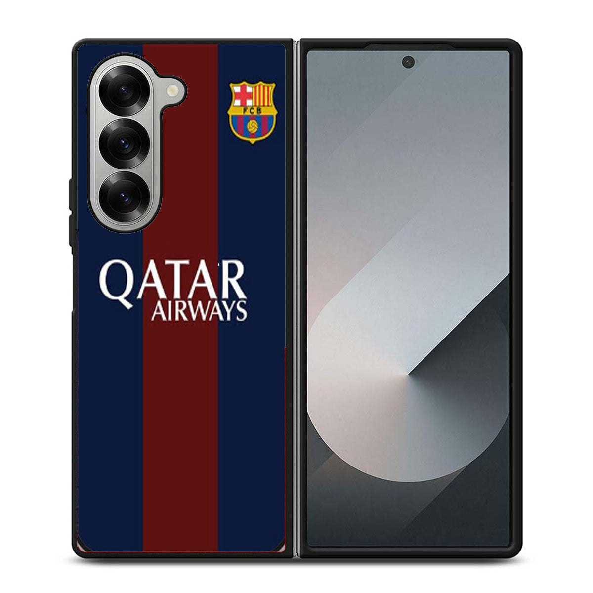 BARCELONA FC JERSEY LOGO Samsung Z Fold 6 Case