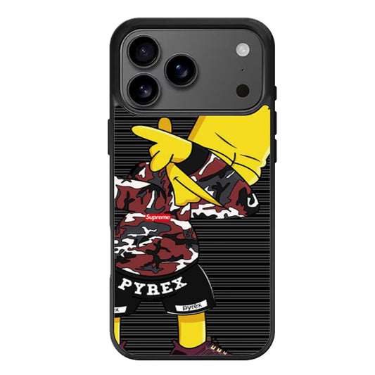 BART SIMPSON SUPREME CAMO DAB iPhone 17 Pro Max Case
