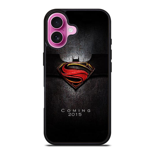 BATMAN VS SUPERMAN LOGO TWO iPhone Case Cover