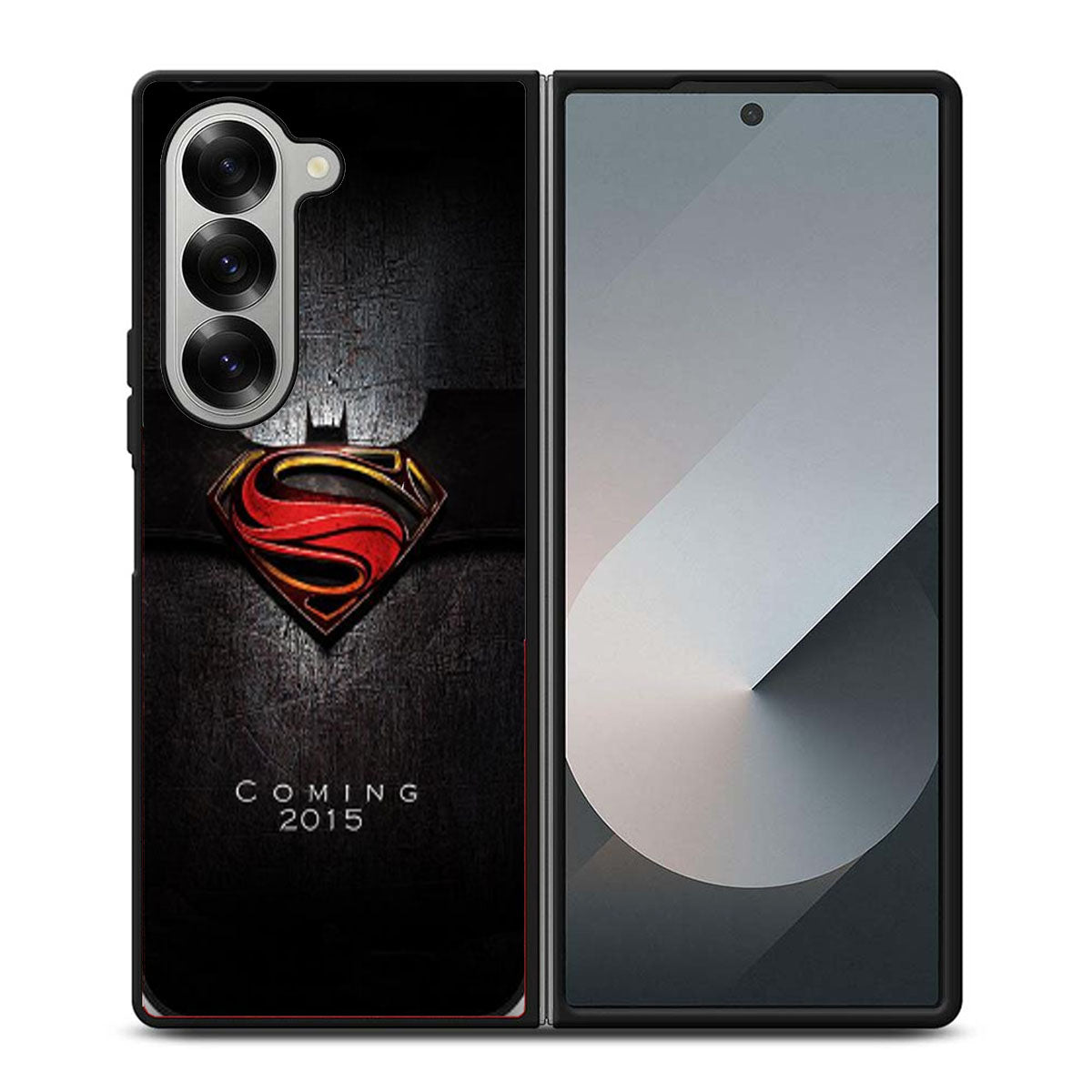 BATMAN VS SUPERMAN LOGO TWO Samsung Z Fold 6 Case