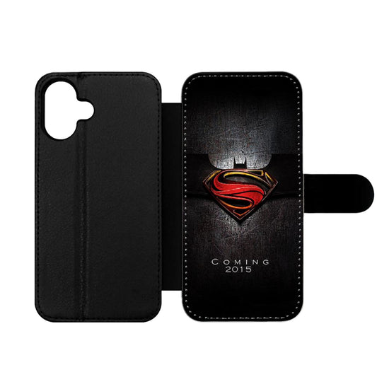 BATMAN VS SUPERMAN LOGO TWO Wallet iPhone Case
