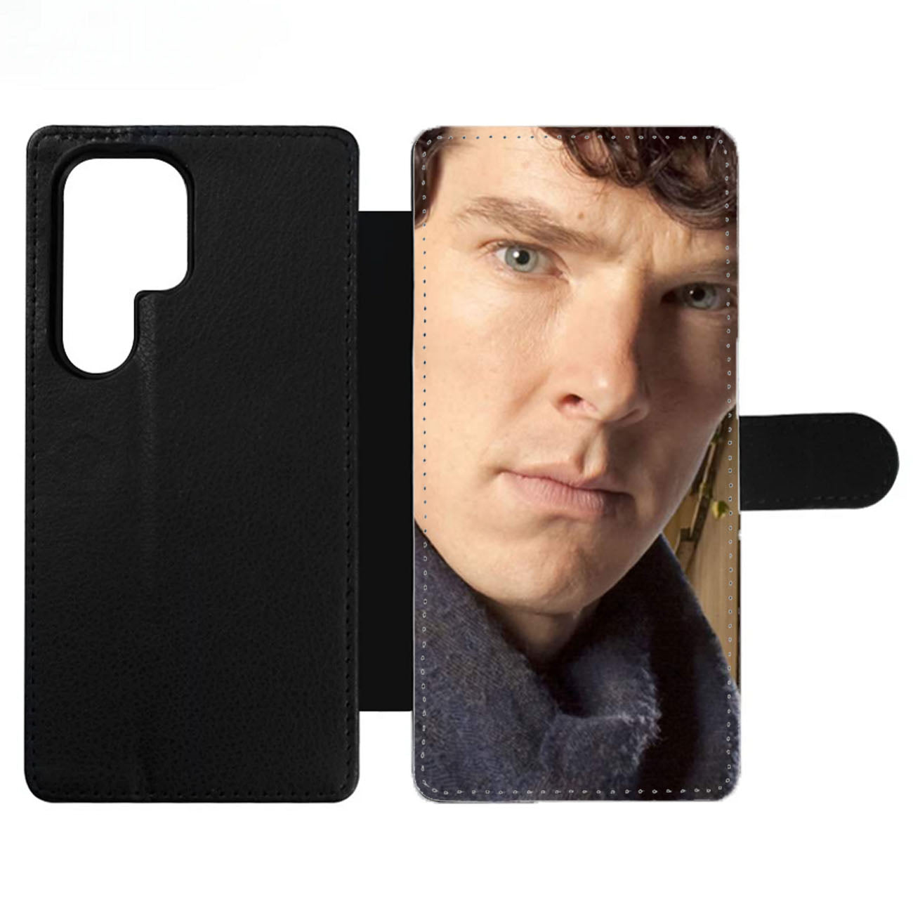 BBC Sherlock Benedict Cumberbatch Hipster Wallet Samsung Case