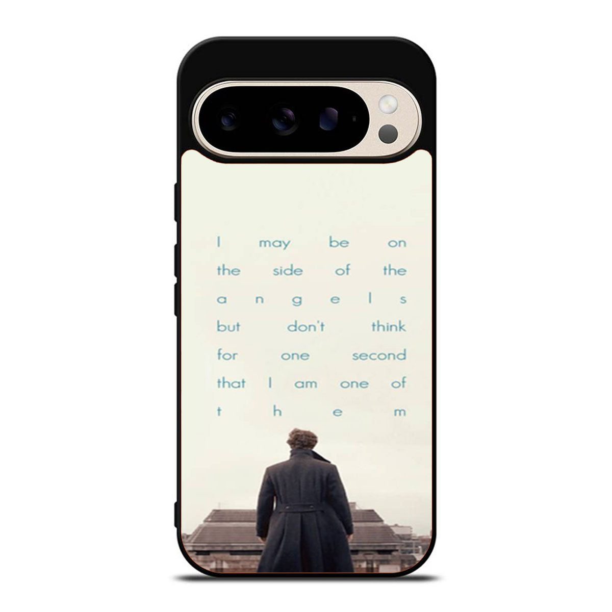 BBC Sherlock Quote Benedict Cumberbatch Google Pixel 9 Pro Case