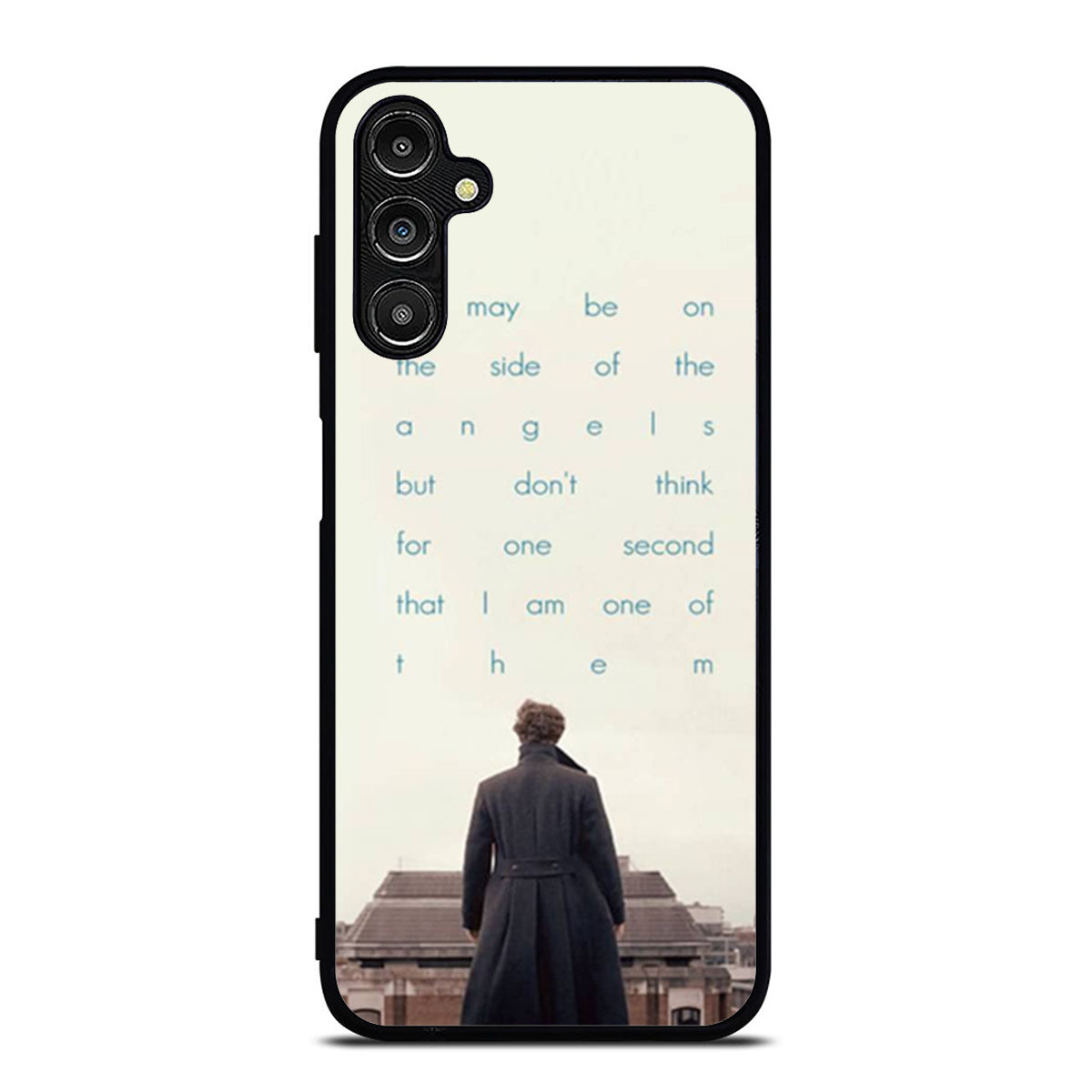 BBC Sherlock Quote Benedict Cumberbatch Samsung A16 Case
