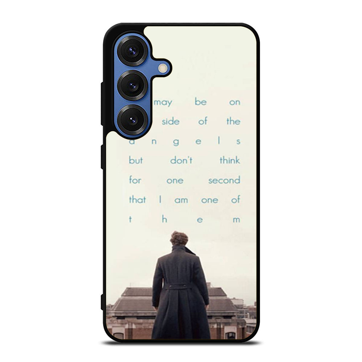 BBC Sherlock Quote Benedict Cumberbatch Samsung S25 Ultra Case