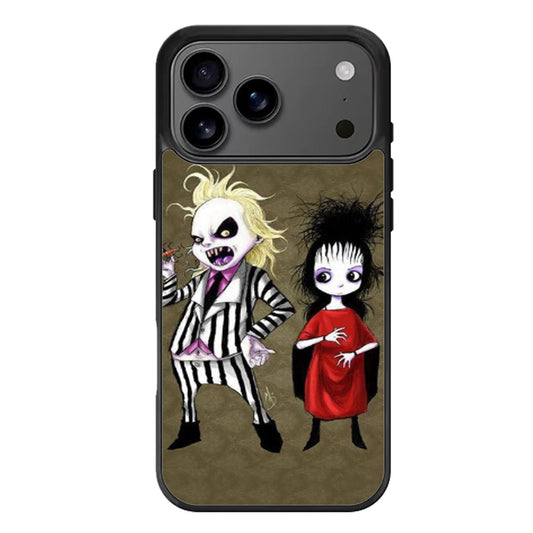 BEETLEJUICE TIM BURTON CARTOON iPhone 17 Pro Max Case