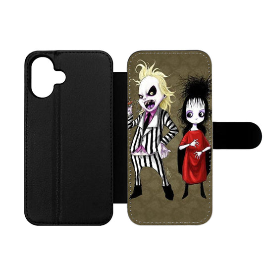 BEETLEJUICE TIM BURTON CARTOON Wallet iPhone Case