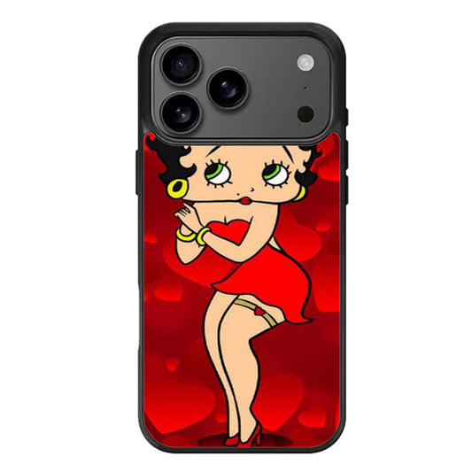 BETTY BOOP CARTOON LOVE iPhone 17 Pro Max Case