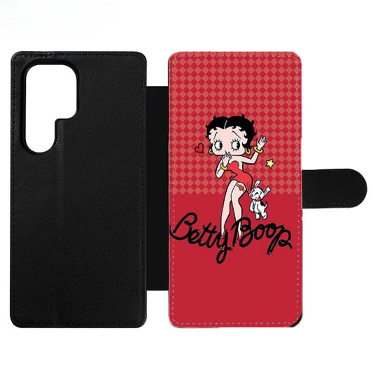 BETTY BOOP CARTOON Wallet Samsung Case