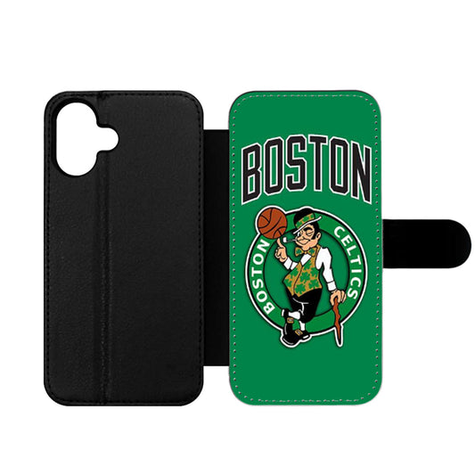 BOSTON CELTICS BASKETBALL TWO Wallet iPhone Case