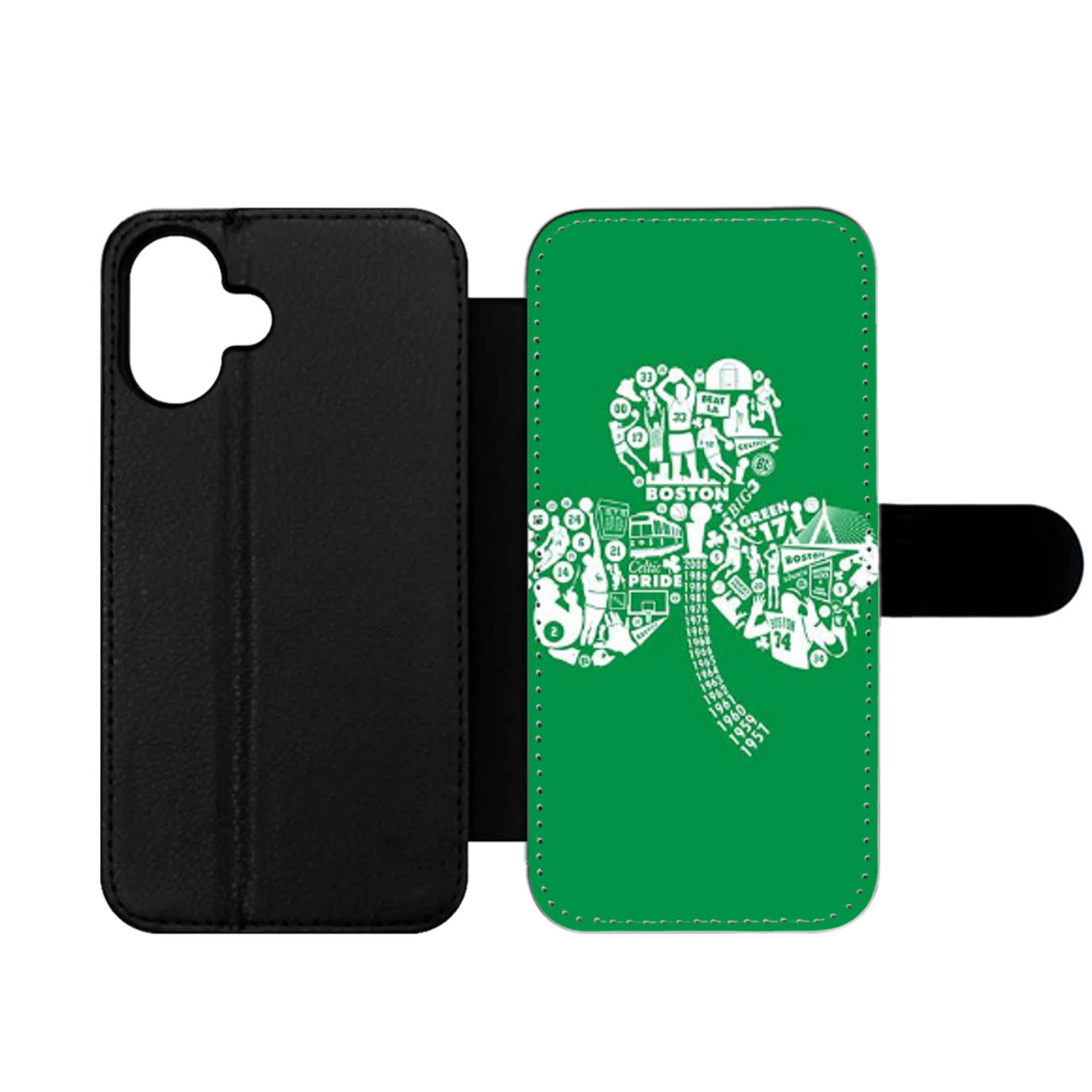BOSTON CELTICS ICON Wallet iPhone Case