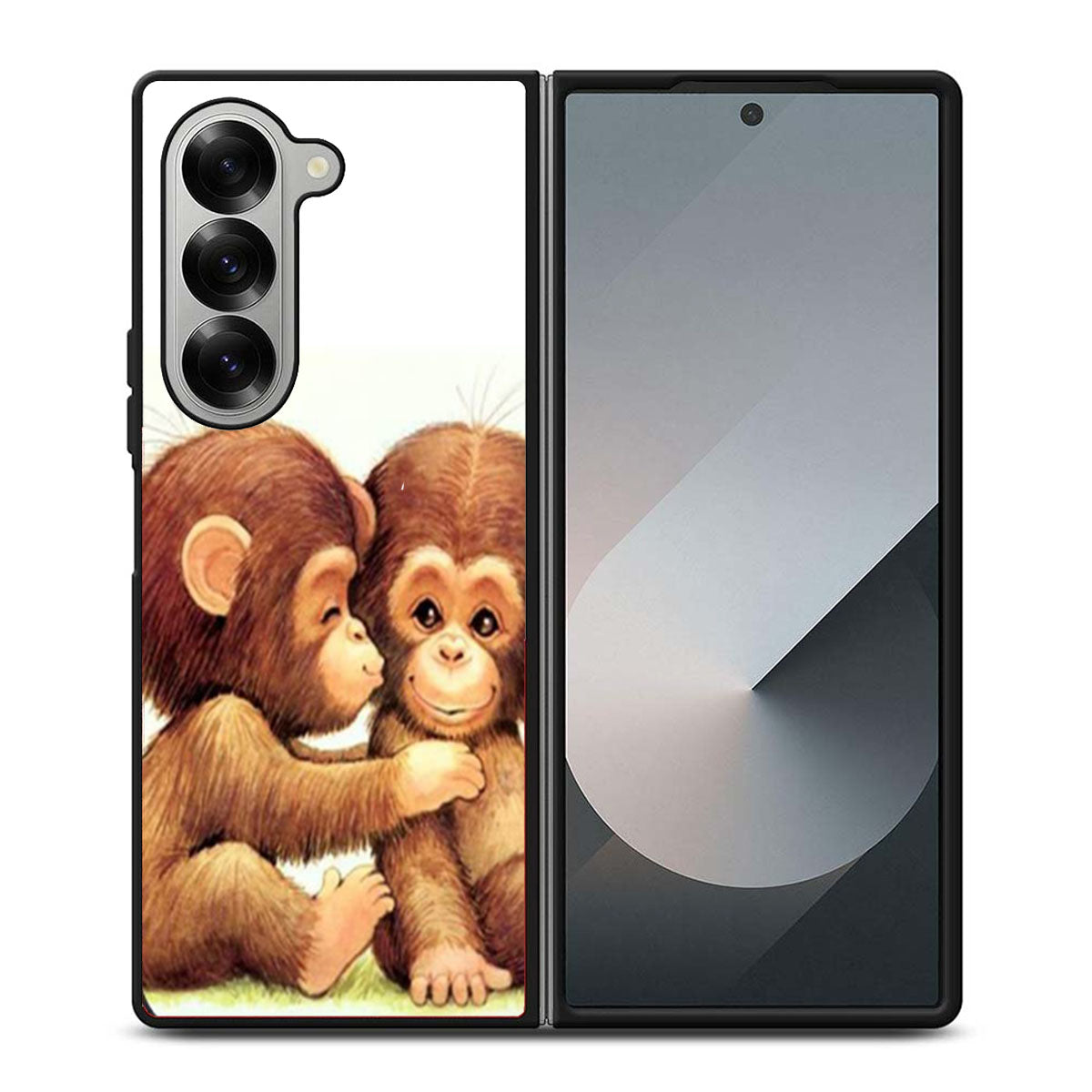 Baby Monkeys Samsung Z Fold 6 Case