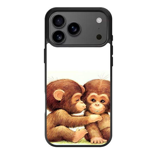 Baby Monkeys iPhone 17 Pro Max Case