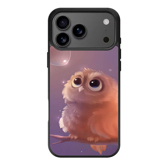 Baby Owl Bubble iPhone 17 Pro Max Case