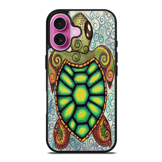 Baby Turtle Under The Sea Art iPhone Case Cover