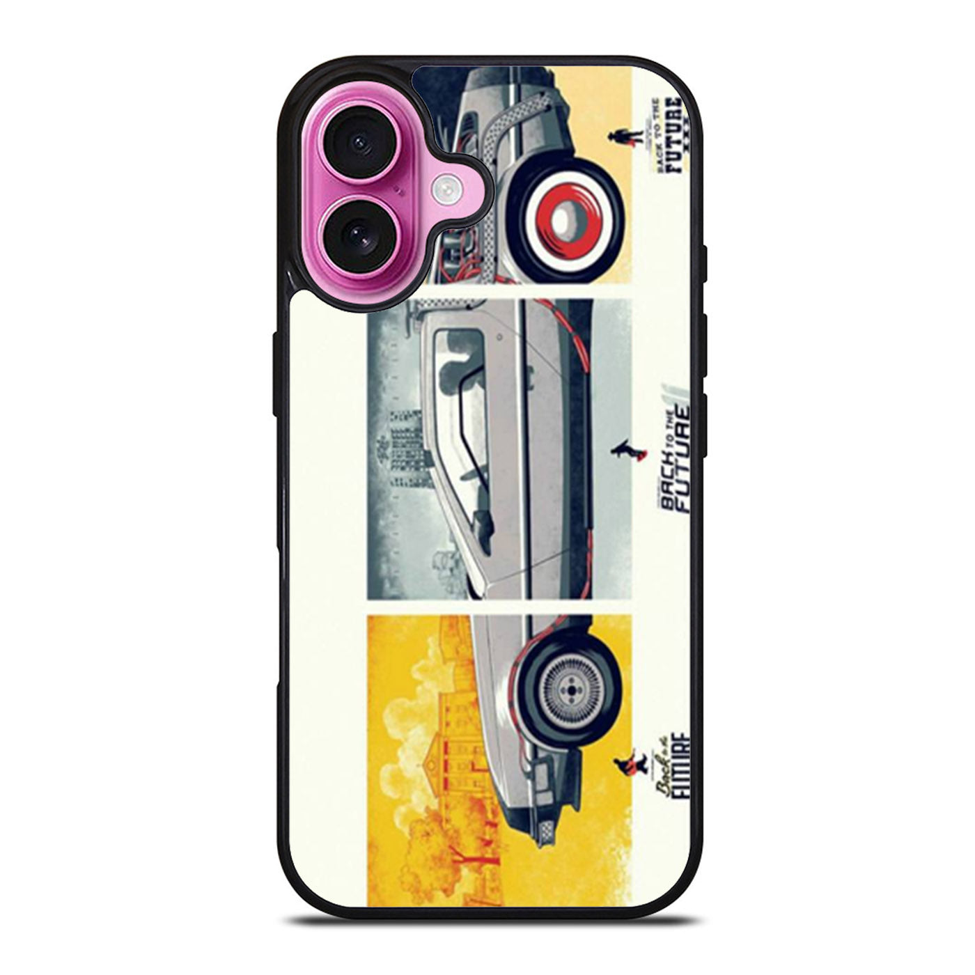 Back To The Future DeLorean DMC 12 iPhone Case Cover