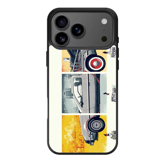 Back To The Future DeLorean DMC 12 iPhone 17 Pro Max Case