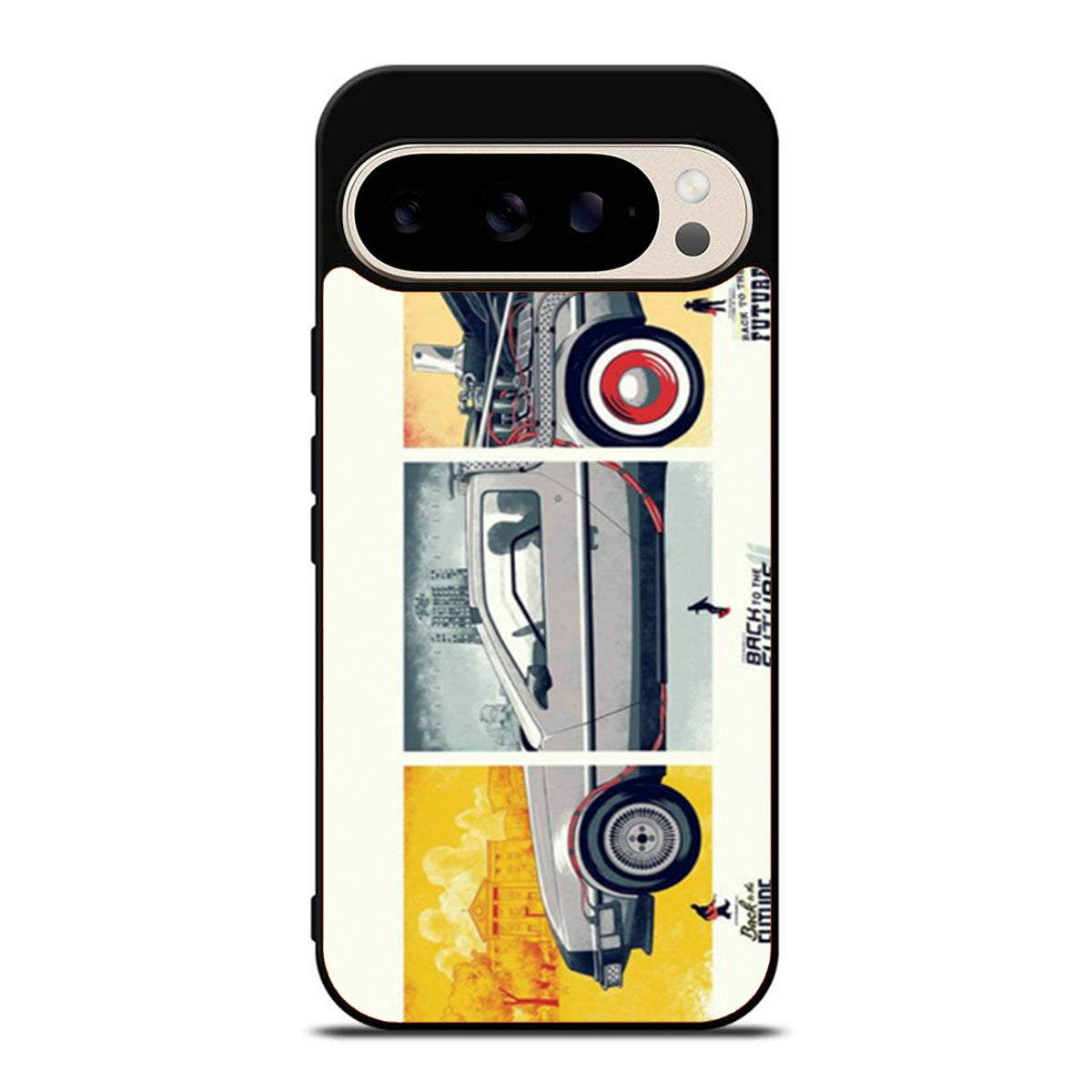 Back To The Future DeLorean DMC 12 Google Pixel 9 Pro Case
