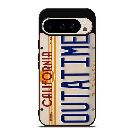 Back To The Future Delorean License Plate Google Pixel 9 Pro Case