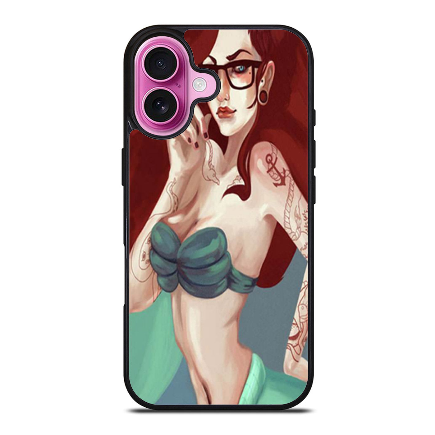 Bad Little Mermaid iPhone Case Cover