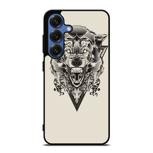 Badass Wolf by Joshua M Smith Samsung S25 Ultra Case