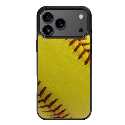 Ball Baseball Yelow iPhone 17 Pro Max Case