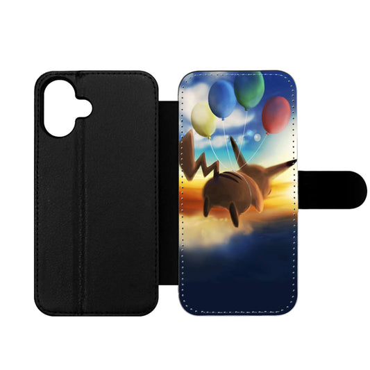 Balloon Pikachu Wallet iPhone Case