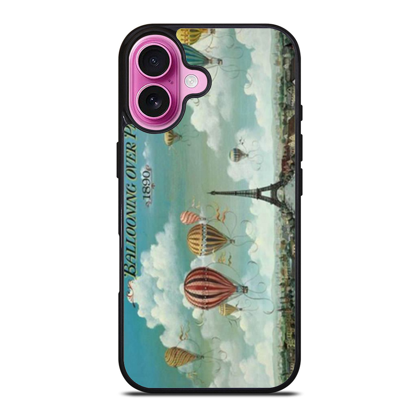 Ballooning Over Paris iPhone Case Cover