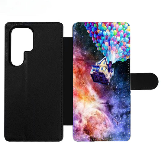 Balloons Up Flying to The Galaxy Wallet Samsung Case
