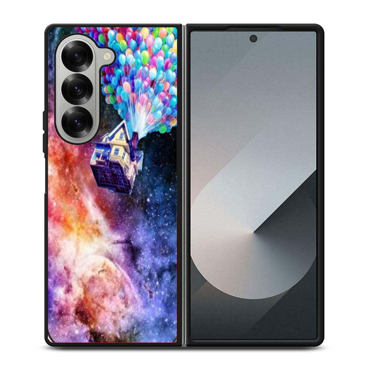 Balloons Up Flying to The Galaxy Samsung Z Fold 6 Case