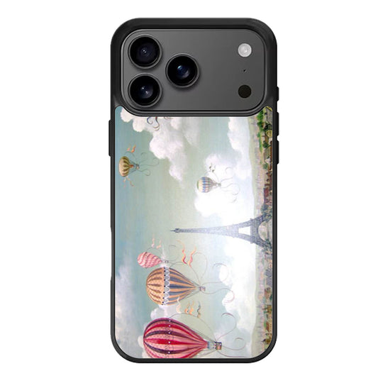 Balloons on Paris iPhone 17 Pro Max Case