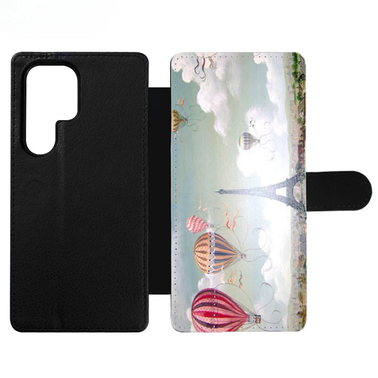 Balloons on Paris Wallet Samsung Case