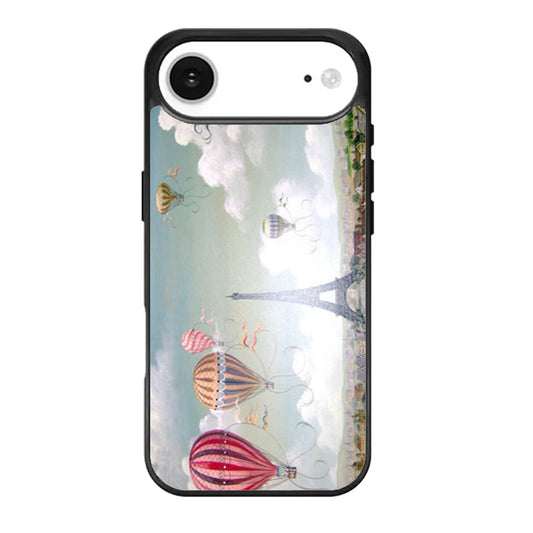 Balloons on Paris iPhone Air Case