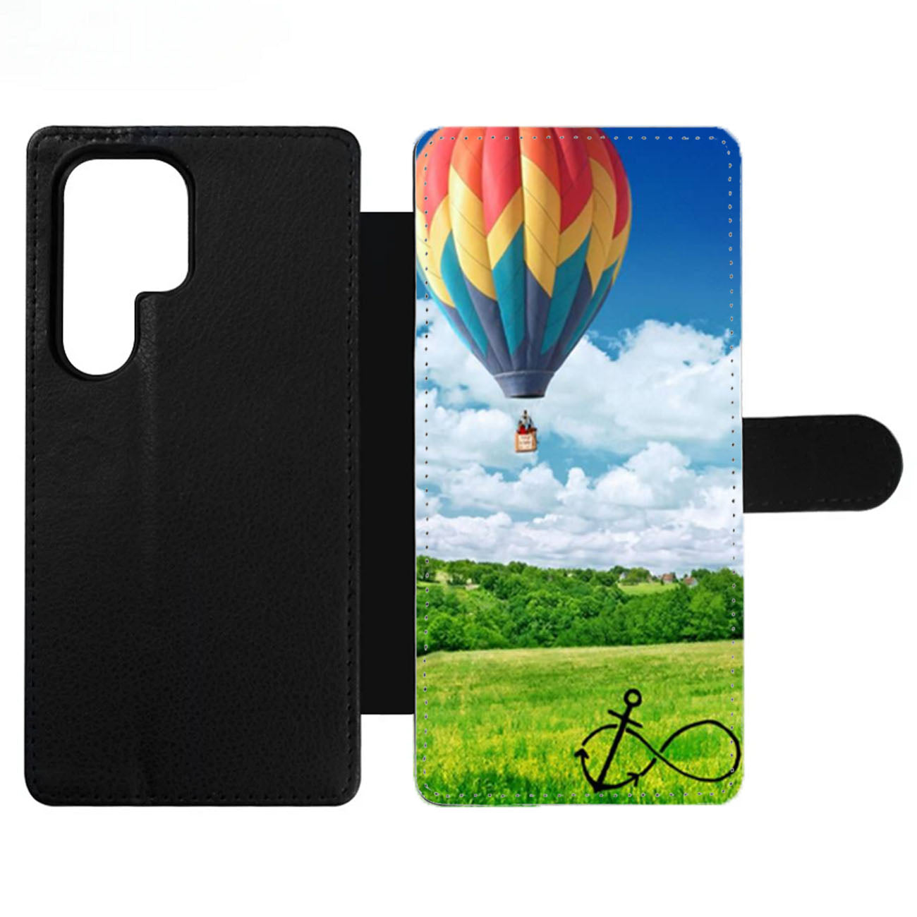 Baloon Up Flying Anchor Infinity Wallet Samsung Case