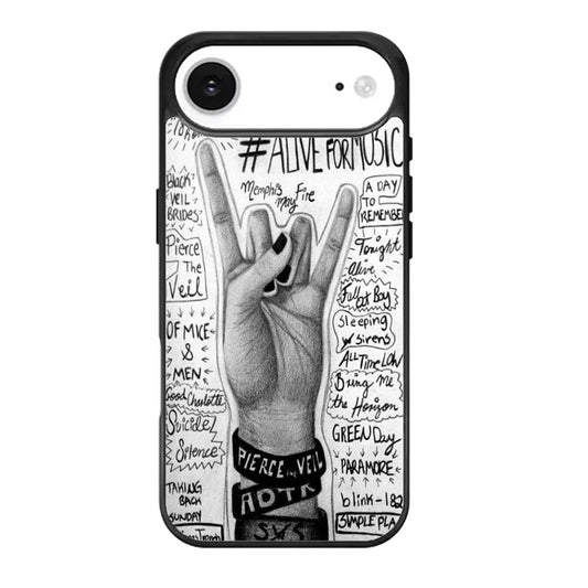 Band Collage Two iPhone Air Case