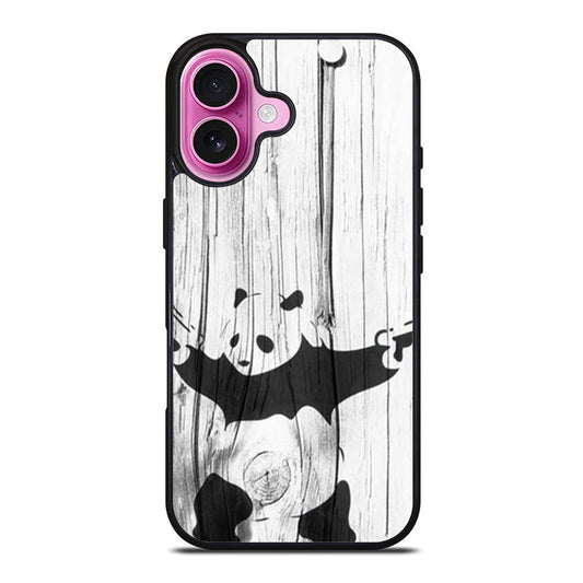 Banksy Graffiti Panda iPhone Case Cover