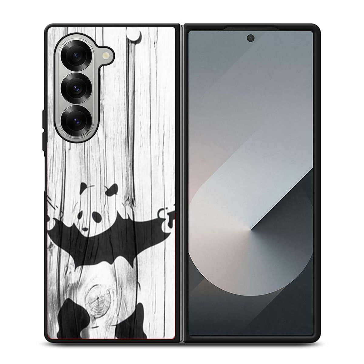 Banksy Graffiti Panda Samsung Z Fold 6 Case