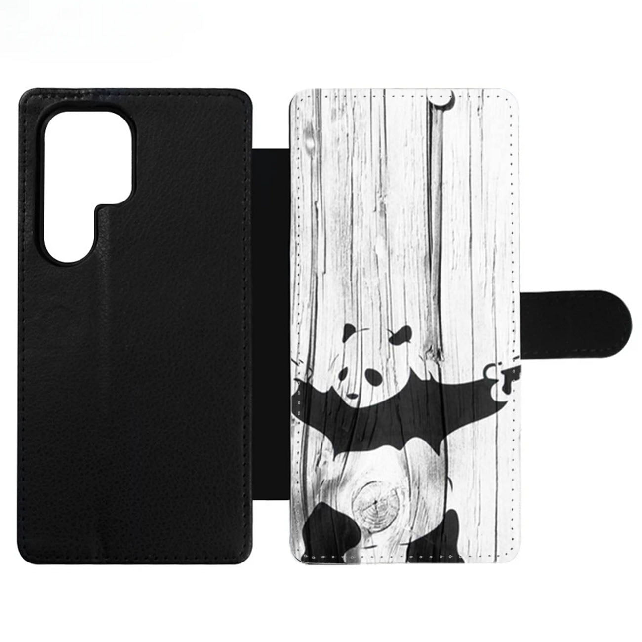 Banksy Graffiti Panda Wallet Samsung Case